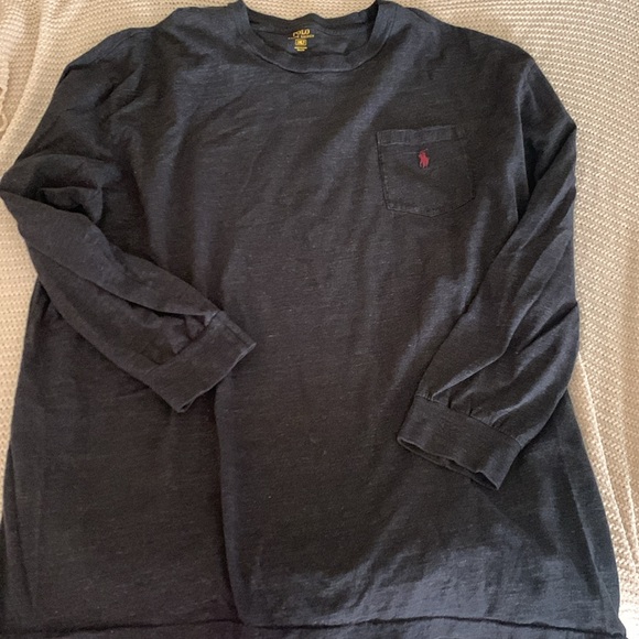 Men’s Huk long sleeve tee & Ralph Lauren Tee Bundle - Picture 5 of 6